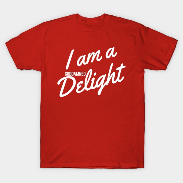 Delightful T-Shirt by JFCharles